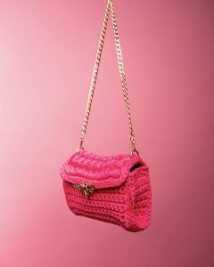 Hot Pink Bee Crossbody Bag – image 3